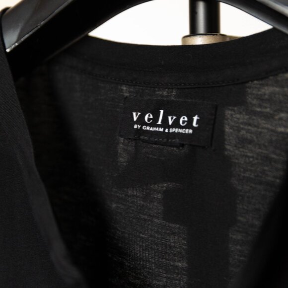 VELVET BY GRAHAM & SPENCER Men's Fulton Short Sleeve Henley T-Shirt XL - Picture 3 of 12